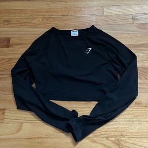 Gymshark BLACK 🖤 long sleeve